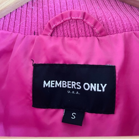 Barbie Pink Members Only Racer Jacket - Picture 4 of 5